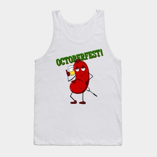 Funny Wurst Oktoberfest Tank Top